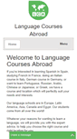 Mobile Screenshot of languagesabroad.co.uk